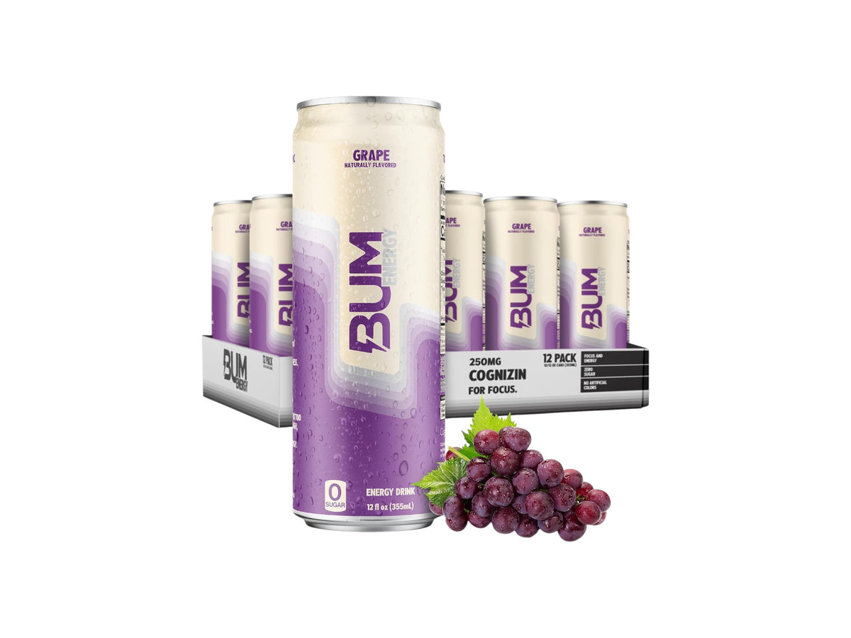 RAW BUM ENERGY DRINK 12OZ 12PACK