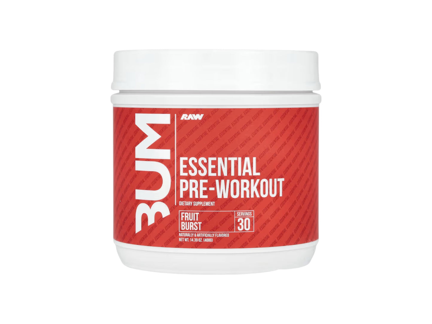 RAW CBUM ESSENTIAL PRE-WORKOUT 30SERV
