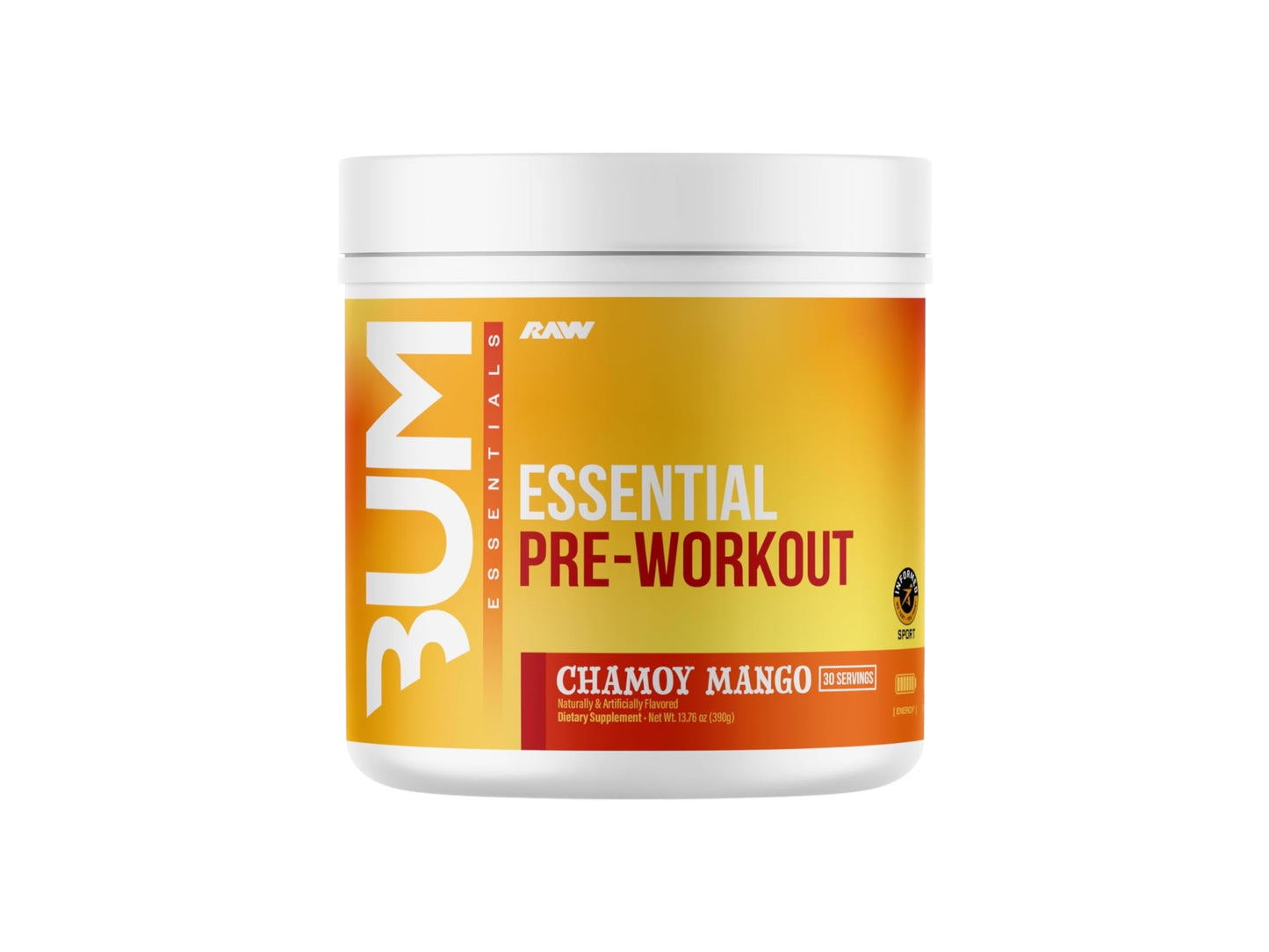 RAW CBUM ESSENTIAL PRE-WORKOUT 30SERV