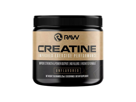 RAW CREATINE MONOHYDRATE UNFLAVORED 30SERV