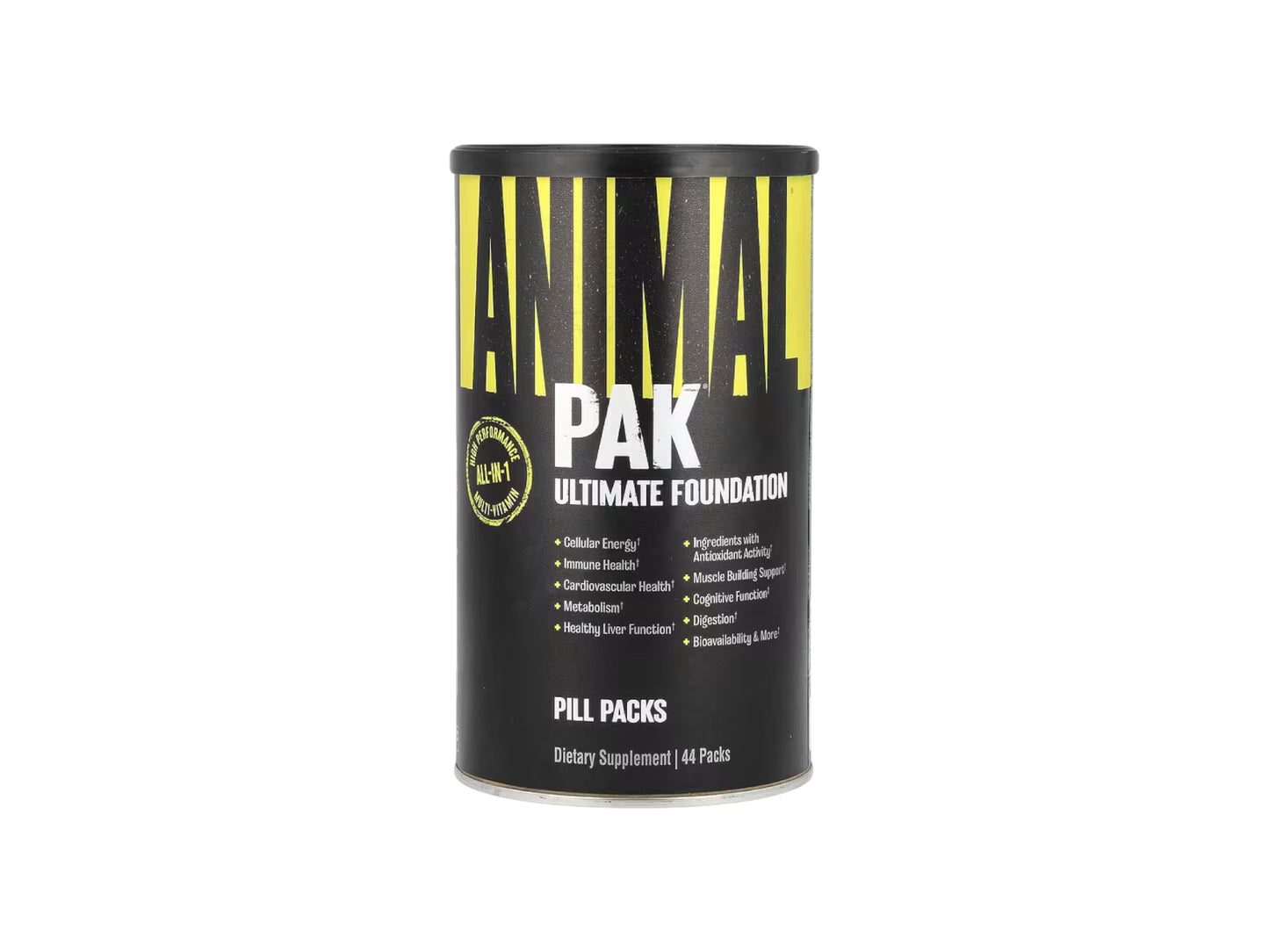 UNIVERSAL NUTRITION ANIMAL PAK ULTIMATE FOUNDATION 44 PILL PACK