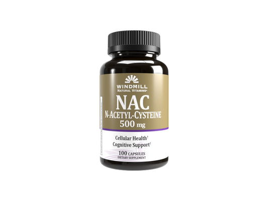 WINDMILL NAC N-ACETYL-CYSTEINE 500MG 100CAPS