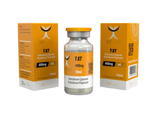 XT LABS T-XT | CICLOPENTILPROPIONATO DE TESTOSTERONA 400MG 10ML