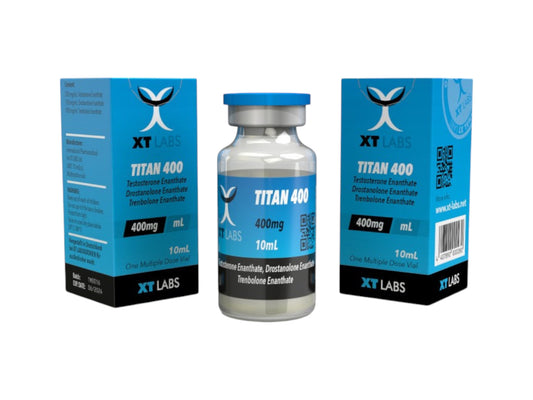 XT LABS TITAN 400 | TESTOSTERONE DROSTANOLONE TRENBOLONE 400MG 10ML