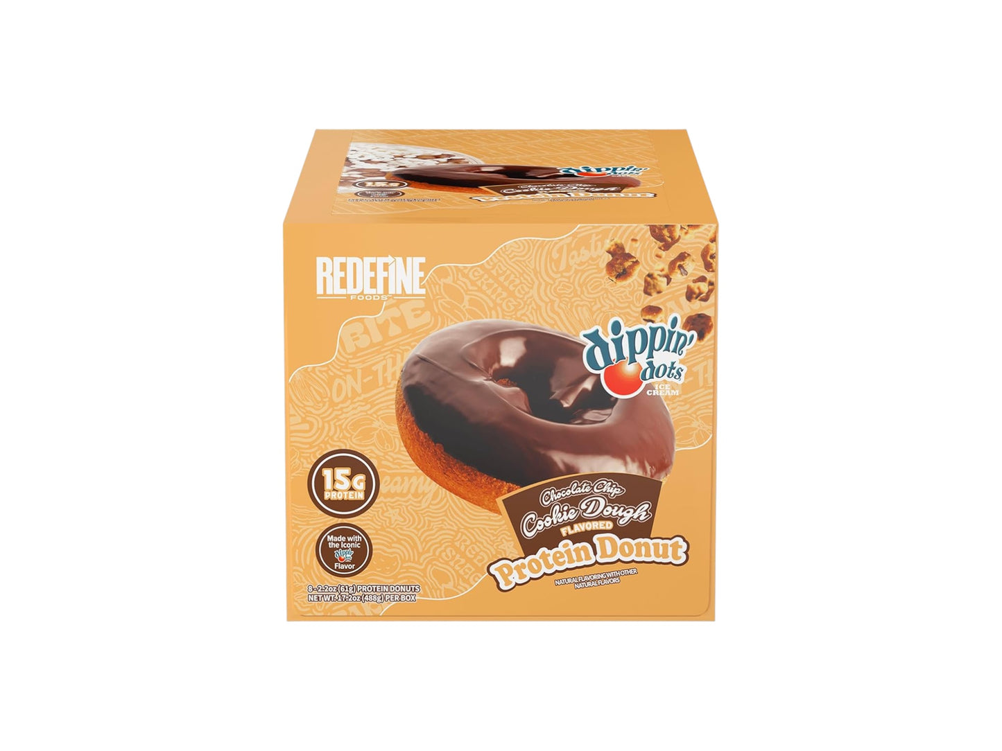 REDEFINE FOODS PROTEIN DONUT CAJA 8PZA