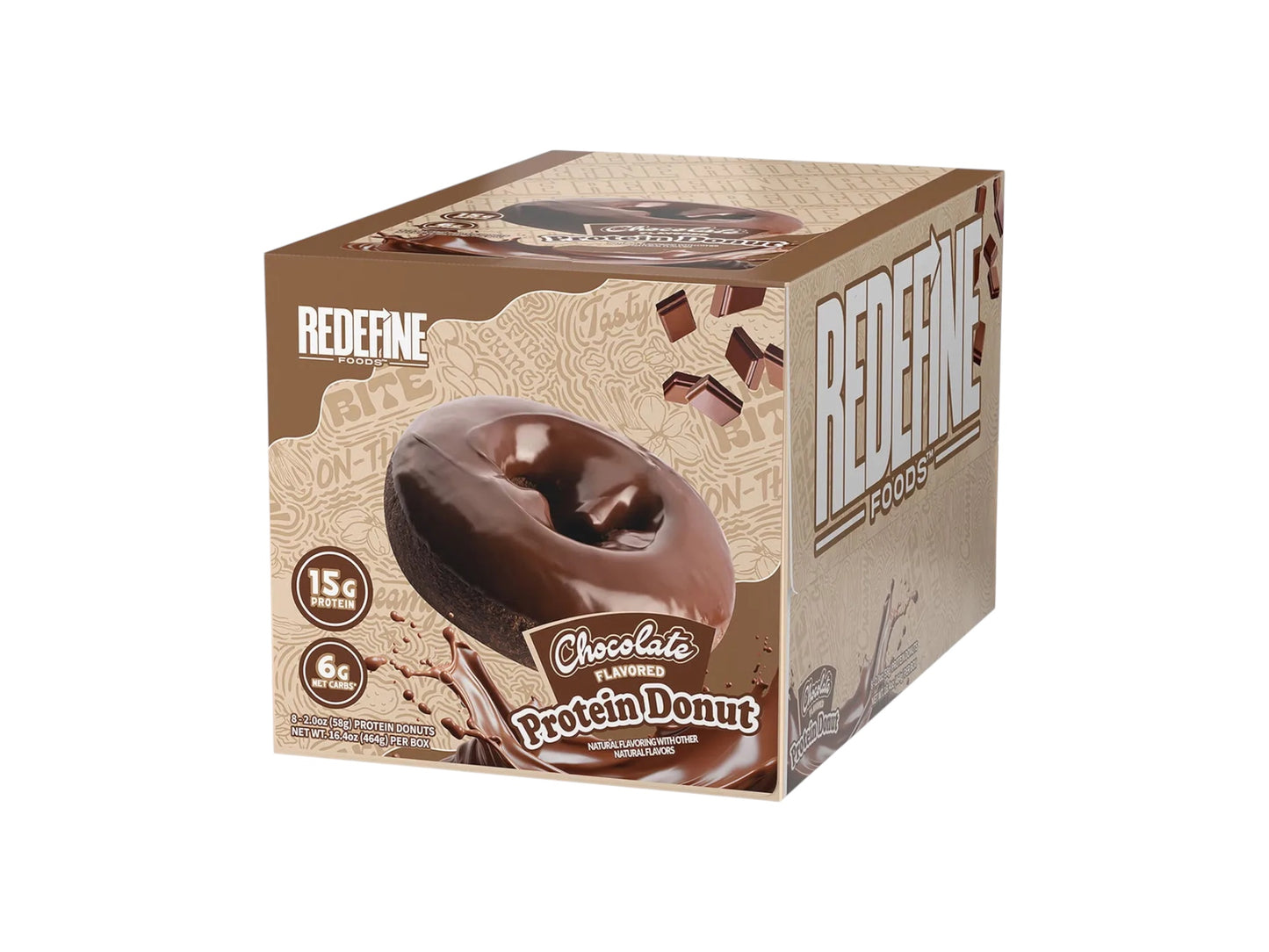 REDEFINE FOODS PROTEIN DONUT CAJA 8PZA